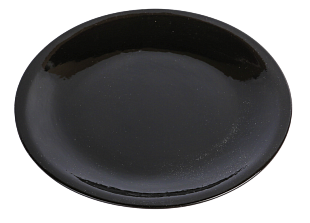 Пирожковая тарелка Черная из керамики