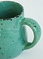 Кружка для чая и кофе керамическая 250 мл зеленая