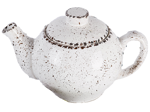 Чайник Шар 1000 мл "Белый" из керамики