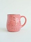 Кружка для чая и кофе керамическая 250 мл розовая