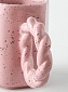 Кружка большая розовая керамическая подарочная