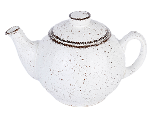 Чайник Шар 600 мл "Белый" из керамики