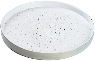 Тарелка D27 "Белый" из керамики