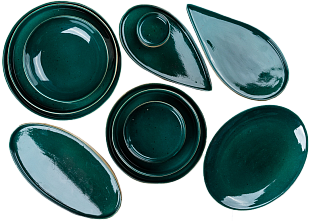 Набор керамической посуды №10 из керамики