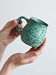 Кружка для чая и кофе керамическая 250 мл зеленая
