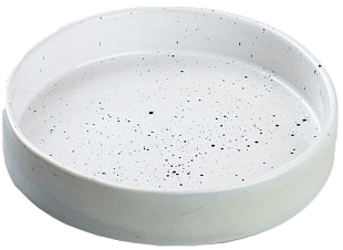 Тарелка D20 "Белый" из керамики