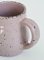 Кружка для чая и кофе керамическая 250 мл светло-фиолетовая