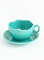 Кружка для кофе чайная пара набор голубой